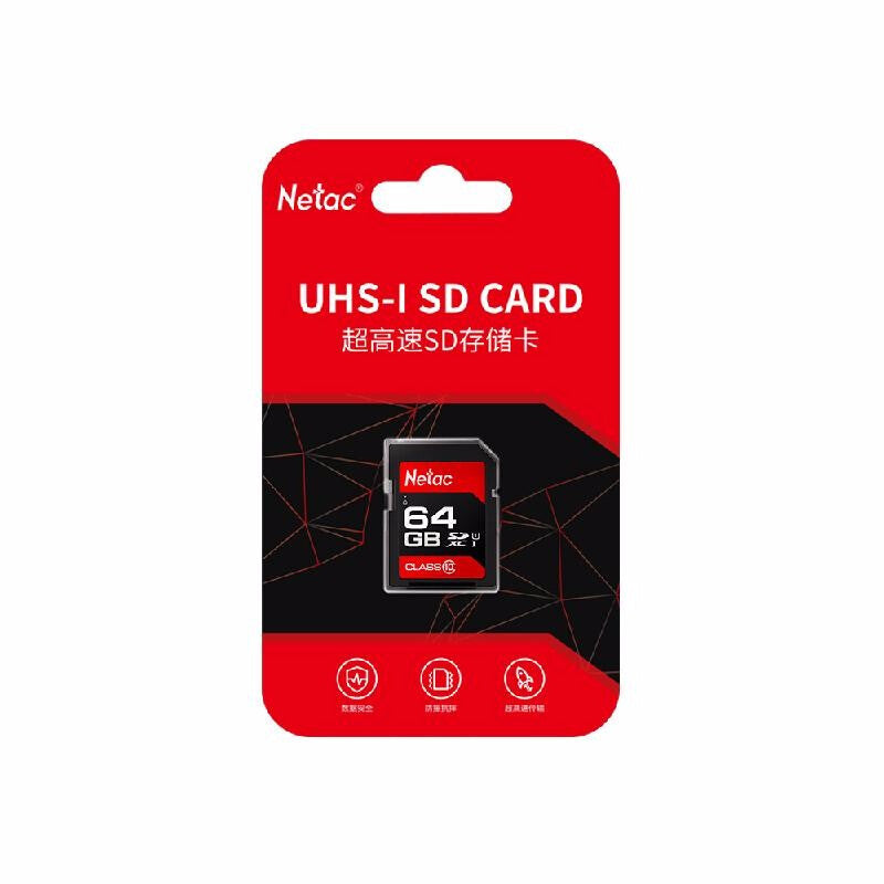 Netac Premium SLR & DV Memory Card - 64GB