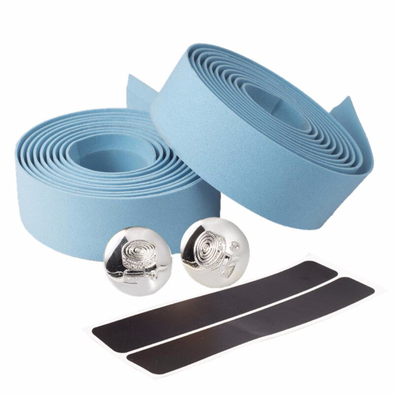 2 Pcs Eva High Quality Road Handlebar Tapes - Sky Blue