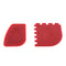 2 Pcs High Quality kitchenware Pan Scraper - Red