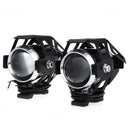 2 Pcs Premium LED Fog Lamp Spot Light - Black