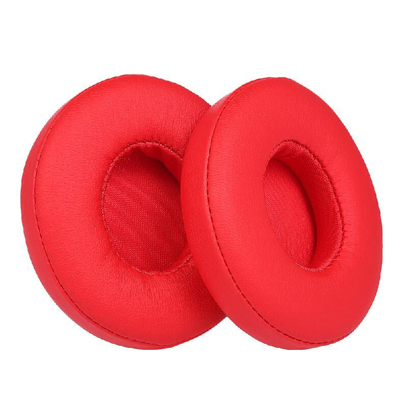 2Pcs Replacement High Quality Ear Pad Cushion - Red