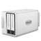 F2-210 Premium Dual-Disc Network Storage Server - White