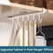 KT-12-28-1  Kitchen Hooks & Racks, No Hole Hooks, Storage Hooks, Under Cabinet Hanging Hangers, Spoon & Spatula Hangers - 4 Pieces