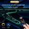 KT-1107001 Make Your Car Luxurious. Multi-Color Variable Color Voice-Activated Cold Light LED Ambient Light USB Light Guide Light Bar. 2023 Latest Upgrade Model