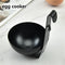 XJK-042604  Egg Cooker, Hanging Ears, Poached Egg Mould, Quick Steam, Spa Loose Egg Tool, Water Reclining Eggs - 5 Pieces