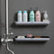 KT-1-10-05 Eco Space Wall Organizer: Smart Towel Rack for Bathrooms, No Drilling Required!