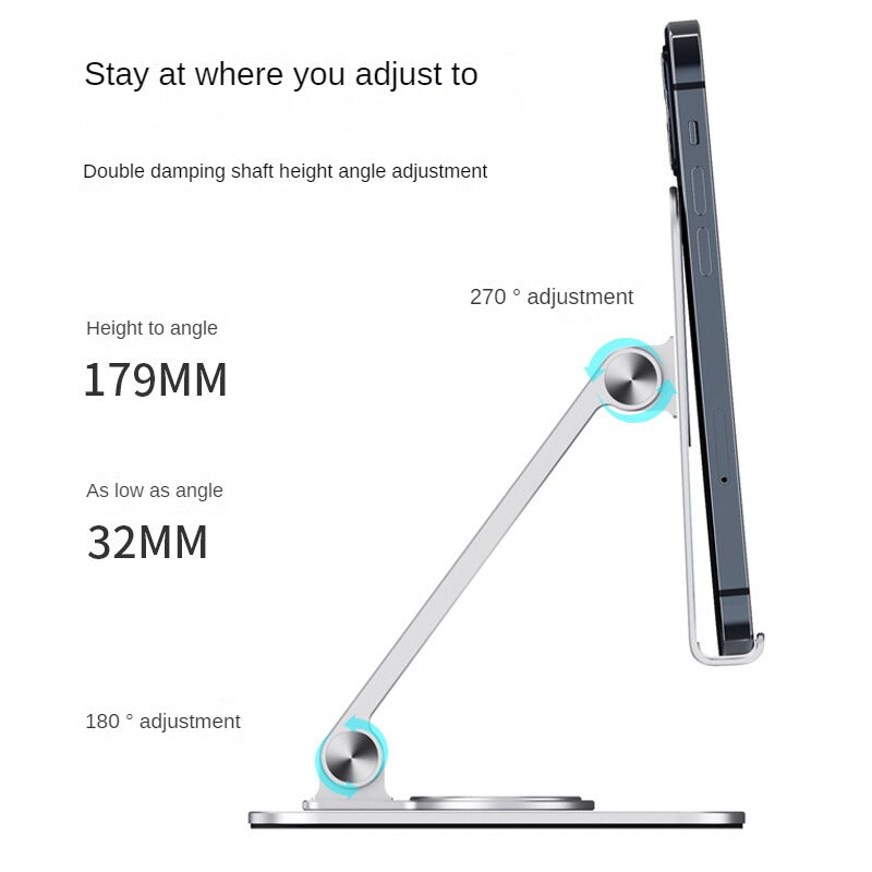 KT-11488U Aluminum Alloy Rotatable Mobile Phone And Tablet Stand