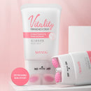 2 in 1 Roller Massage Neck Firming Cream - Pink