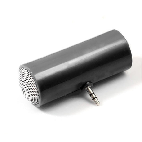 3.5mm Portable Mini Mobile phone Speaker - Black