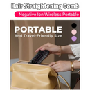 HCW-040203 Negative Ion Wireless Portable Hair Straightening Comb