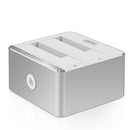 Unitek Premium Double Plate External Box - Silver