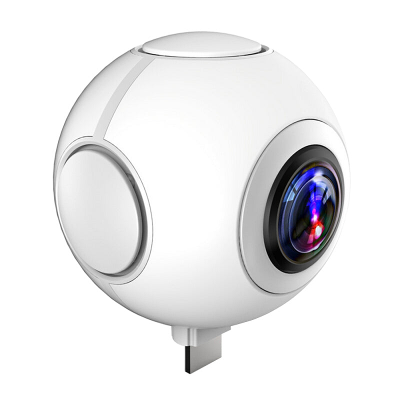 Elegance Premium Mini 360 Panorama Dual Lenses - White