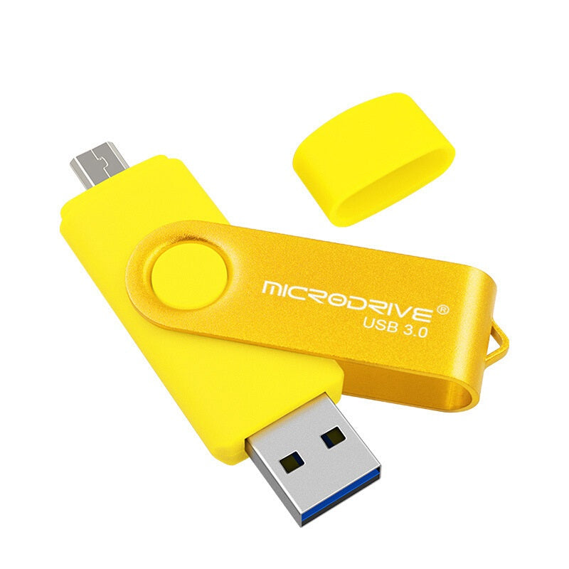 32Gb Usb 3.0 High Quality Flash Drive - Yellow