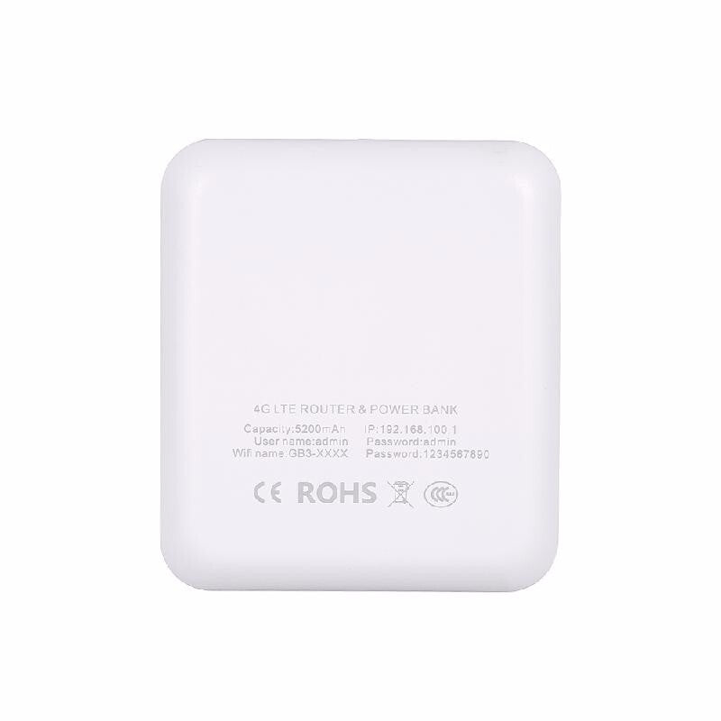 Portable Premium 4G Wireless Router - White