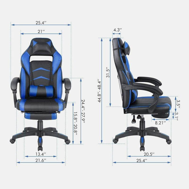 360 Degree High Quality Gaming Chair - Blue