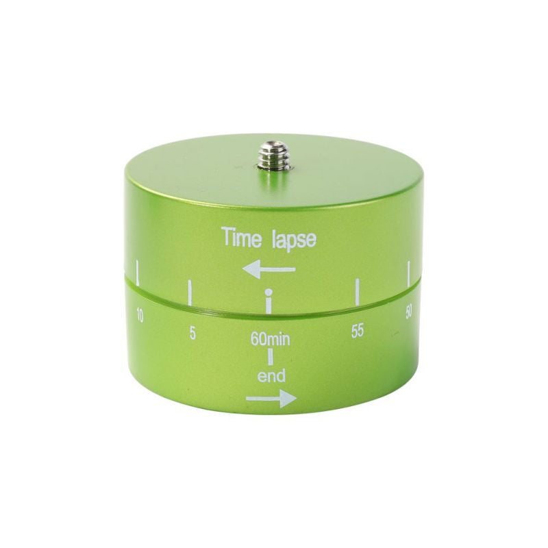 360 degree Portable Tilt Head Rotating Automatic Timer - Green