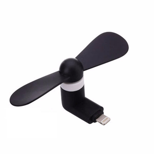 Fashion Premium Mobile Small Fan - Black