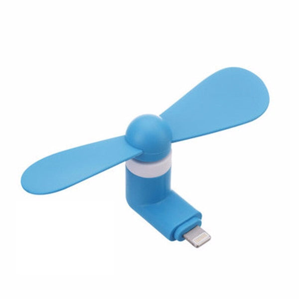 Fashion Premium Mobile Small Fan - Blue