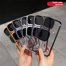 AB-041702 Sunglasses Lens Cover Invisible Stent High Transmittance Phone Case for Apple 15promax/14/13 Creative Iphone12 Protective Cover Personalized Net Red Senior