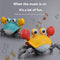 ABD-042603 Crab electric educational toy that crawls and moves and escapes, attracts baby boys and girls from 1 to 2 years old