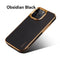 LKX-0410-2 Genuine Leather, Electroplating, Apple Phone Case, Full Package, Anti-Wrestling, New, Full Wrap-Around Edge