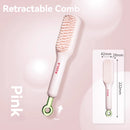 KT-12-27-09 Retractable Massage Comb, Magic Comb, Hair & Scalp Cleaning Comb, Hair Beauty Comb, Home Use Anti-Static Smooth Hair Combs - 3 Pieces