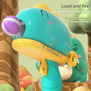 ABD-042602 Shake the Same Dinosaur Ball Ball Gun Cartoon Loaded Bullet Shooting With Target Outdoor Interactive Battle Toys Soft Bullet