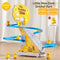 XJK-042601  Duckling Automatic Climbing Stairs, Children, Electric Track, Educational, Little Yellow Duck Slide Slide Toy