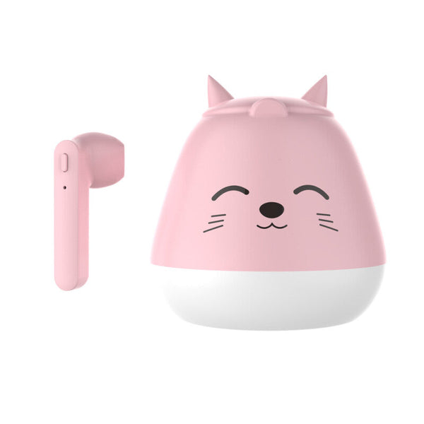 Mini Premium Wireless Bluetooth Headset - Pink