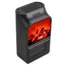 1000W Portable Indoor Modern Space Heater - Black