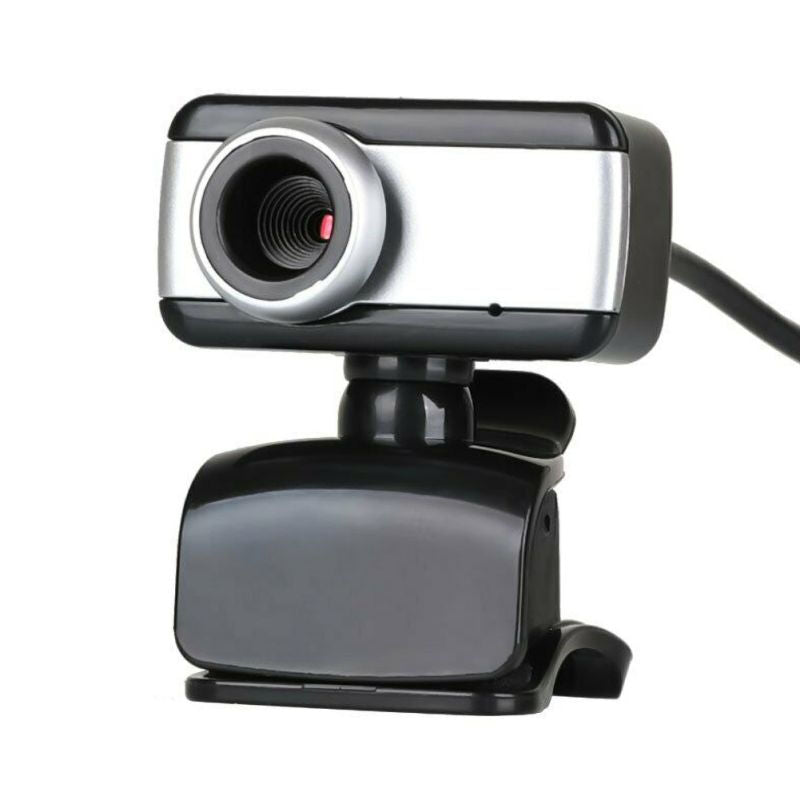 Rotatable Premium USB Webcam Camera - Black