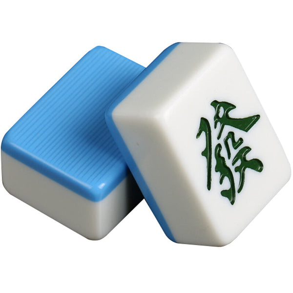 42mm Premium Large Home Mahjong - Blue