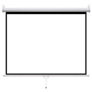 4:3 Video Format 120 Pull down Projector Screen - White