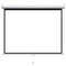 4:3 Video Format 120 Pull down Projector Screen - White