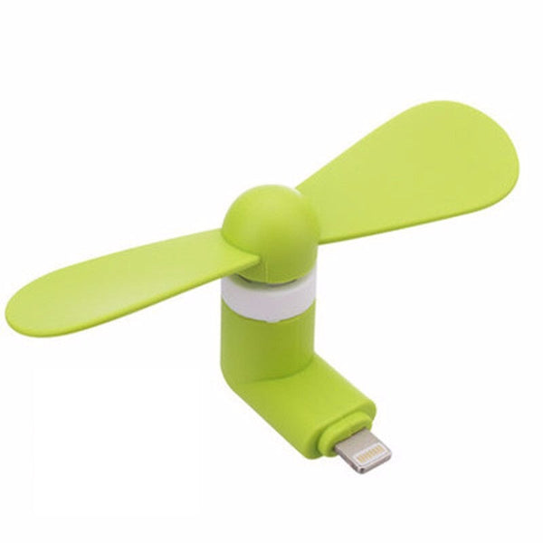 Fashion Premium Mobile Small Fan - Green