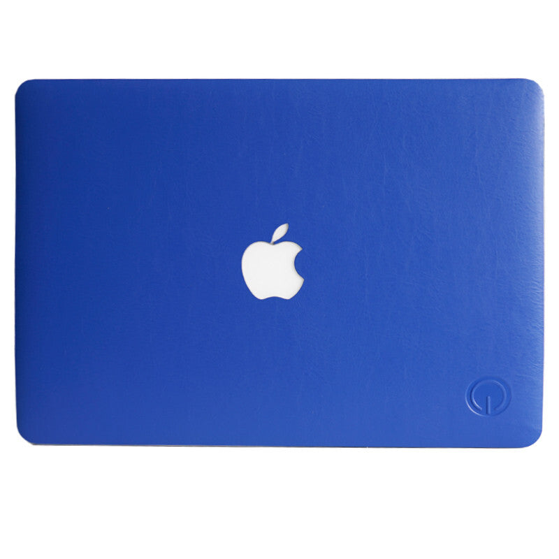 Leather Premium Macbook Skin - Blue