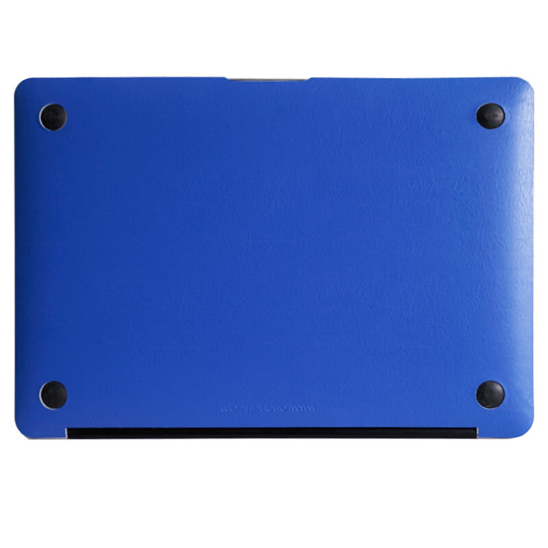 Leather Premium Macbook Skin - Blue