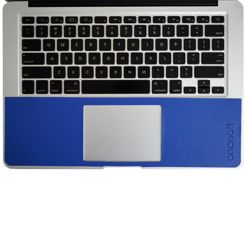 Leather Premium Macbook Skin - Blue