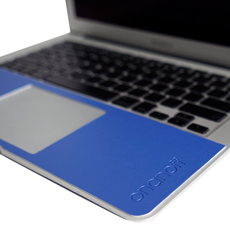 Leather Premium Macbook Skin - Blue