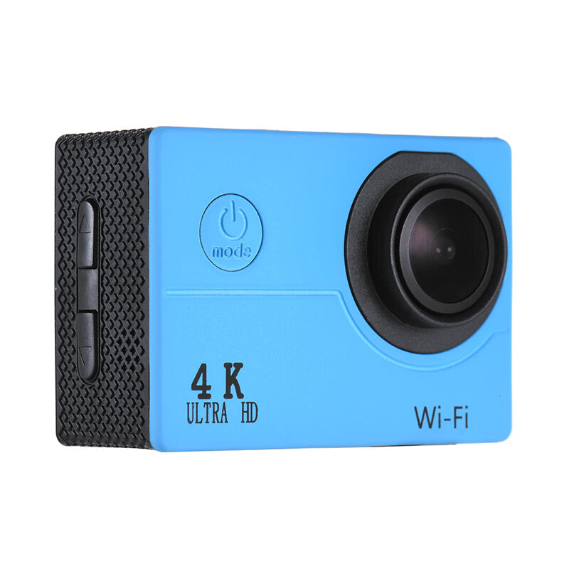 4K 30fps Premium Waterproof Action Camera - Blue