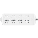 4 Sub Controls Premium 3m Surge Protectors - White