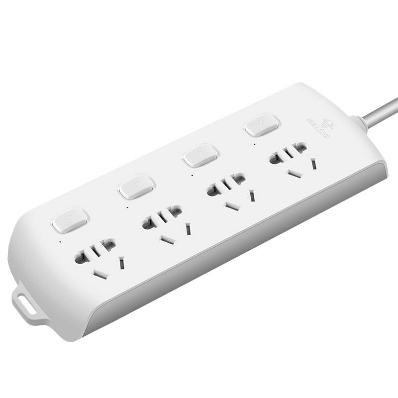 4 Sub Controls Premium 3m Surge Protectors - White