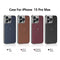 HCW-040104 Suitable for Apple Magnetic Phone Case, All-Inclusive Anti-Drop High-End Titanium Paint Phone Case