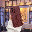 AB-042401 Timeless Floral iPhone Case: Vintage Charm for iPhone 12, 13, 14, and 15 Series