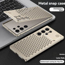 XJK-041803  Samsung S23ultra Cell Phone Case,New Product,Metal Bezel,Aluminium Alloy,Heat Dissipation,Lens Wrap,Anti-Drop,Ultra Slim,Frosted