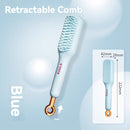 KT-12-27-09 Retractable Massage Comb, Magic Comb, Hair & Scalp Cleaning Comb, Hair Beauty Comb, Home Use Anti-Static Smooth Hair Combs - 3 Pieces