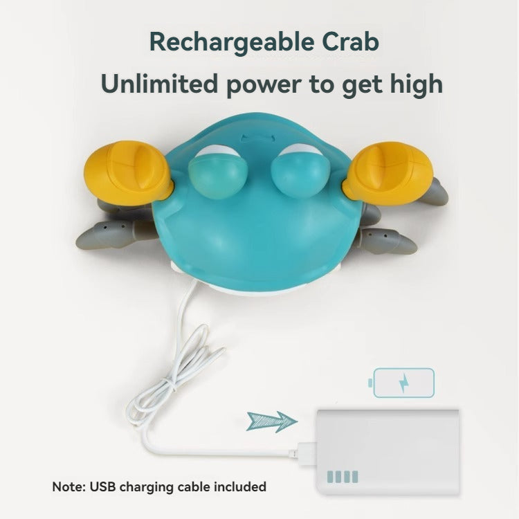 ABD-042603 Crab electric educational toy that crawls and moves and escapes, attracts baby boys and girls from 1 to 2 years old