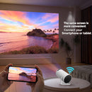 ABD-042203 4K Ultra HD Portable Mini Projector - Android 11, Wi-Fi, 5G Bluetooth