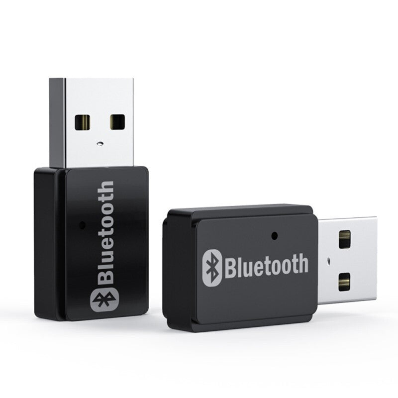 5.0 Bluetooth Portable Wireless USB Adapter - Black