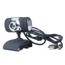 5.0 HD Premium Rotatable Web Camera - Black